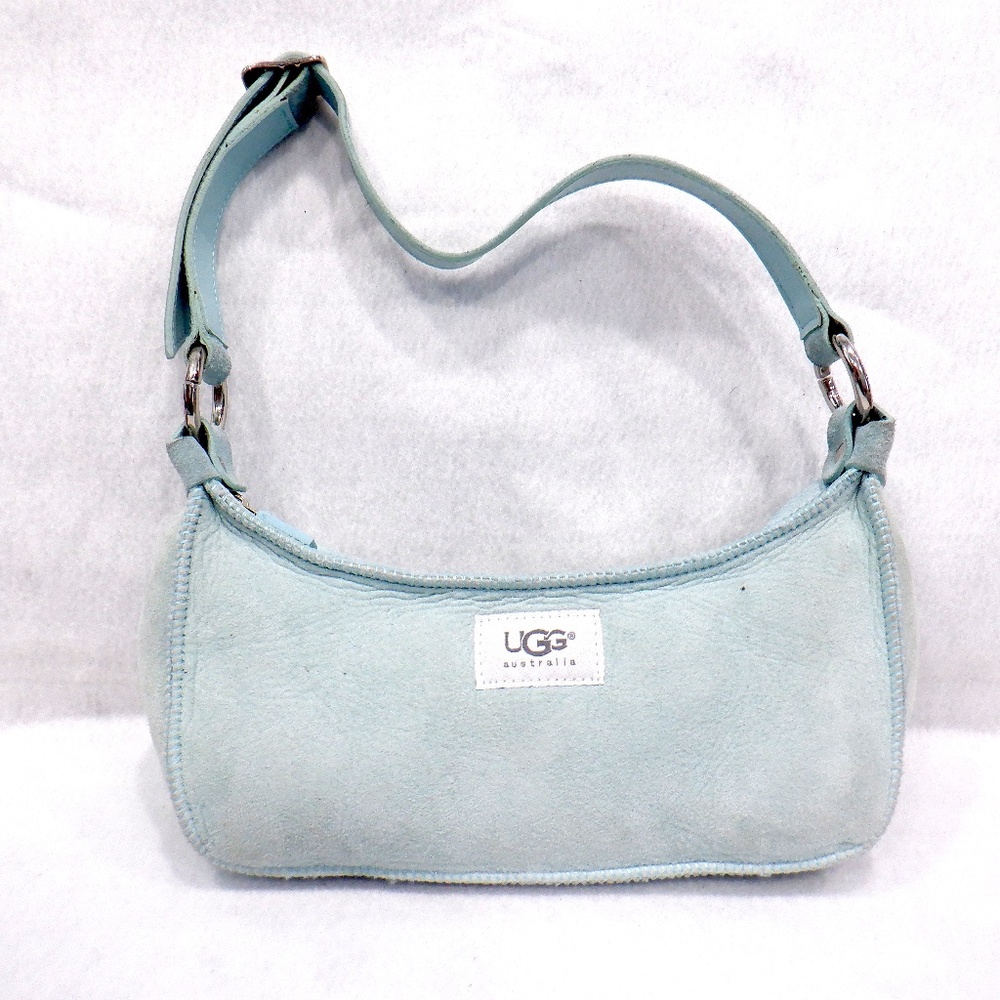 UGG Australia Baby Blue Shoulder Bag * Needs Cleaning *